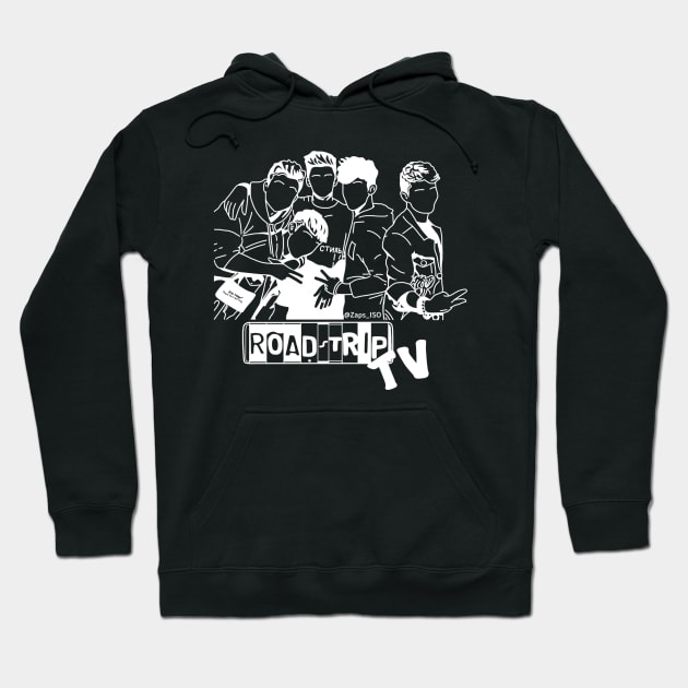 RoadtripTV Band Roadtrip Boyband Fanart Merch Design Hoodie by Zaps_ISO